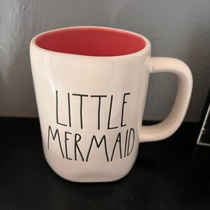 Little Mermaid Mug with Red Interior Rea Dunn